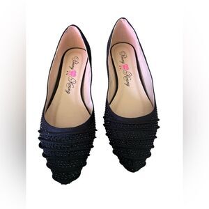 Penny Loves Kenny Black  Aaron Jl Ballet Flat size 7.5